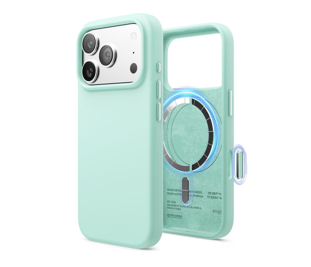 Elago Magsafe Silicon Case do iPhone 17 PRO Awua Sky - 1360446 - zdjęcie